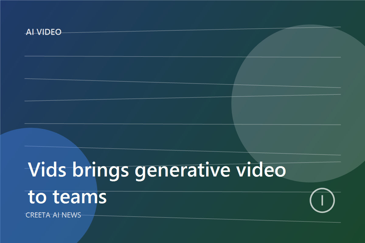Google Vids Adds More Generative Video and Audio Tools